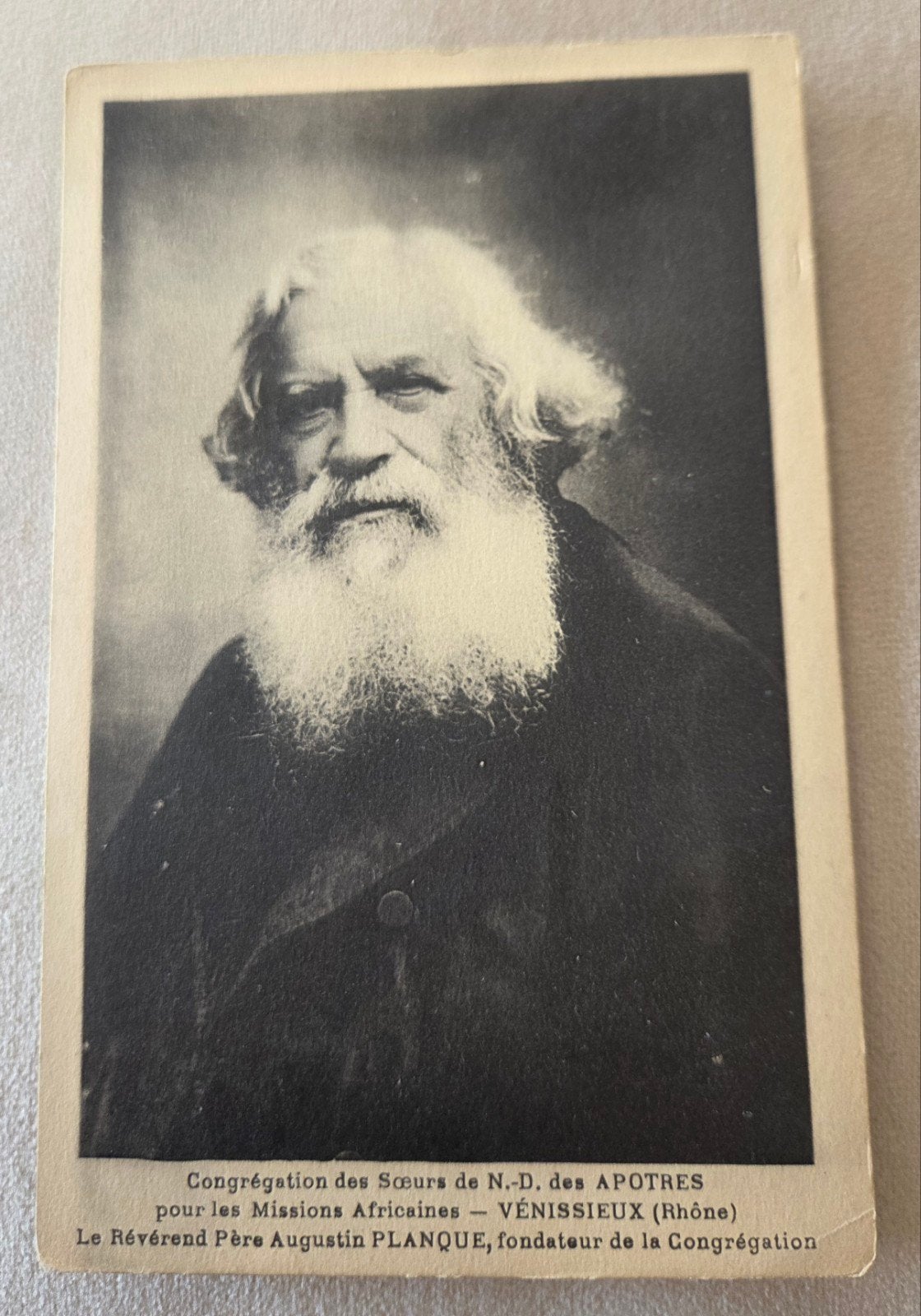 Eerwaarde Pater Augustin Planque (1826–1907), Verzamelen, Verzenden, Voor 1920, Ongelopen, Overige thema's