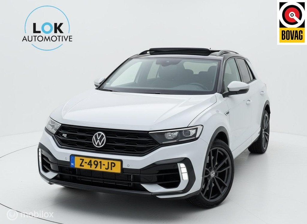 Volkswagen T-Roc 2.0 TSI 4Motion R PANO|AKRA|BEATS||ACC|, Auto's, Volkswagen, Gebruikt, 4 cilinders, 1984 cc, Alcantara