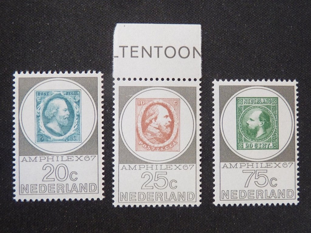 Nederland tentoonstelling zegels 1967 , postfris., Ophalen of Verzenden, Na 1940, Postfris