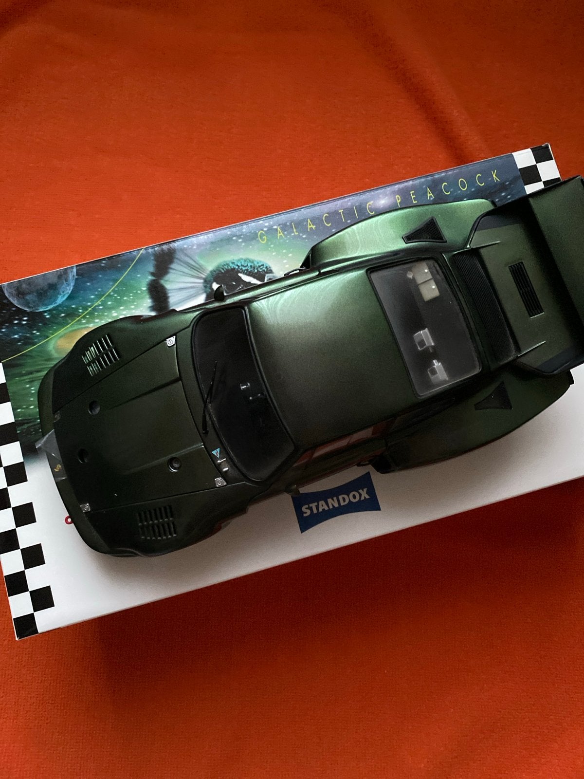 Autoart Porsche 911 934 RSR Galactic Peacock, Ophalen of Verzenden, Zo goed als nieuw, Auto, Autoart