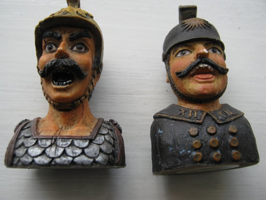 2 Antiek Houten Gapers, Verzenden