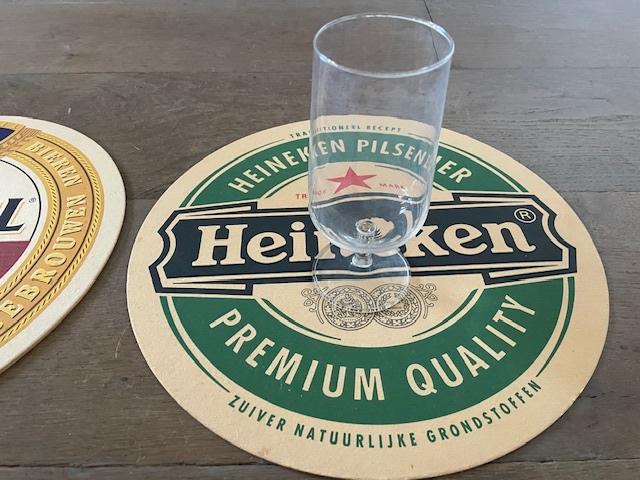 Heineken en Amstel super grote viltjes, Ophalen of Verzenden, Zo goed als nieuw, Viltje(s), Heineken