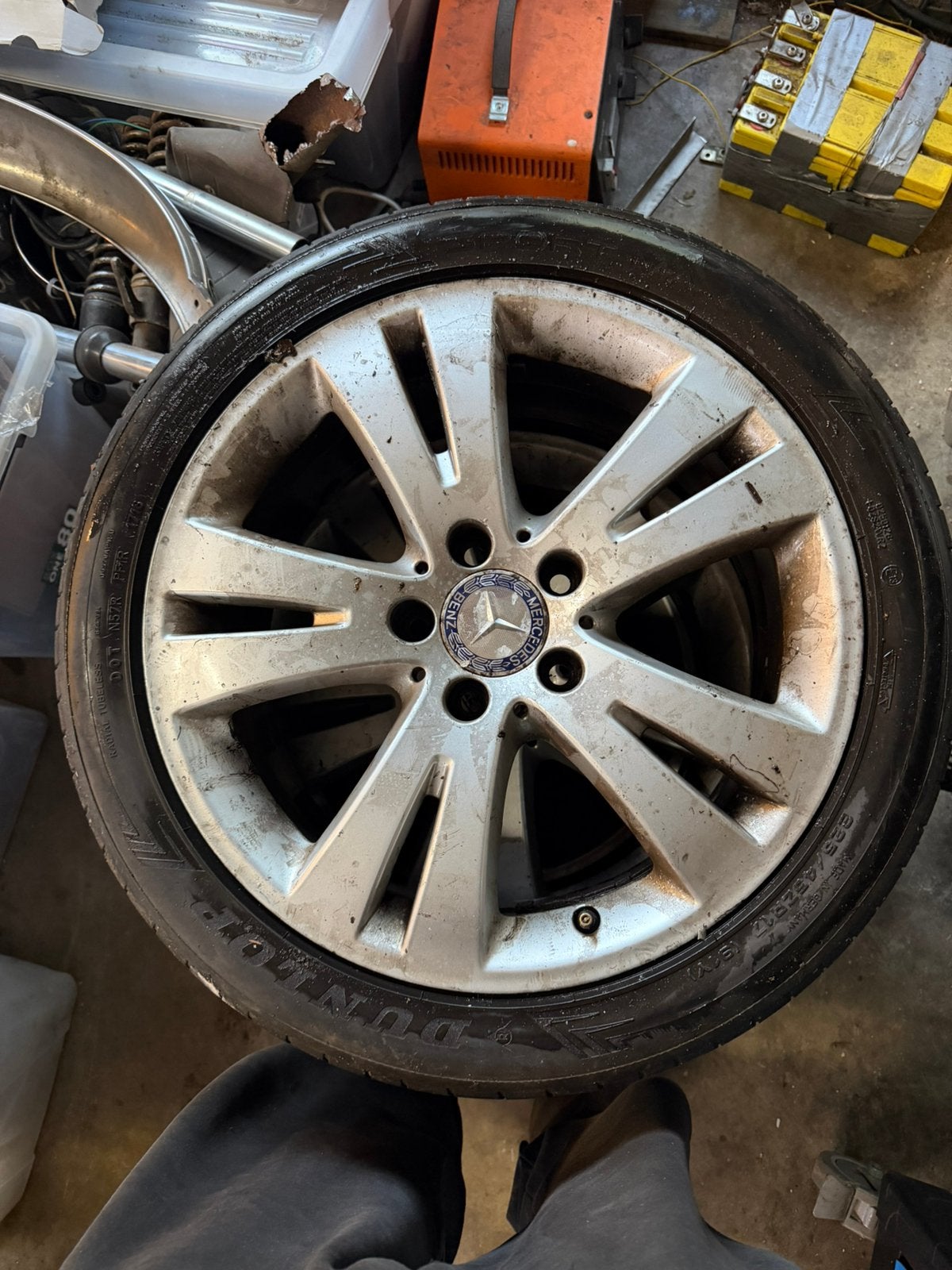 lichtmetalen velg van 17 inch w204 2010 mercedes, Ophalen of Verzenden