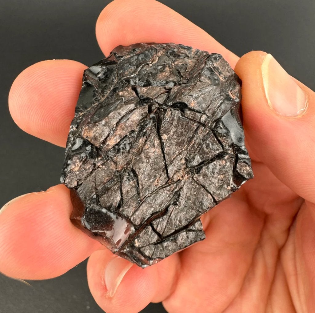 Obsidiaan uit Armenië, Ophalen of Verzenden, Mineraal