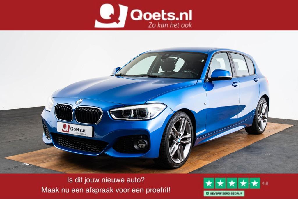BMW 1-serie 118d M Sport - Cruise Control - Adaptieve LED ko, Auto's, 12 maanden, Achterwielaandrijving, Leder, Bedrijf