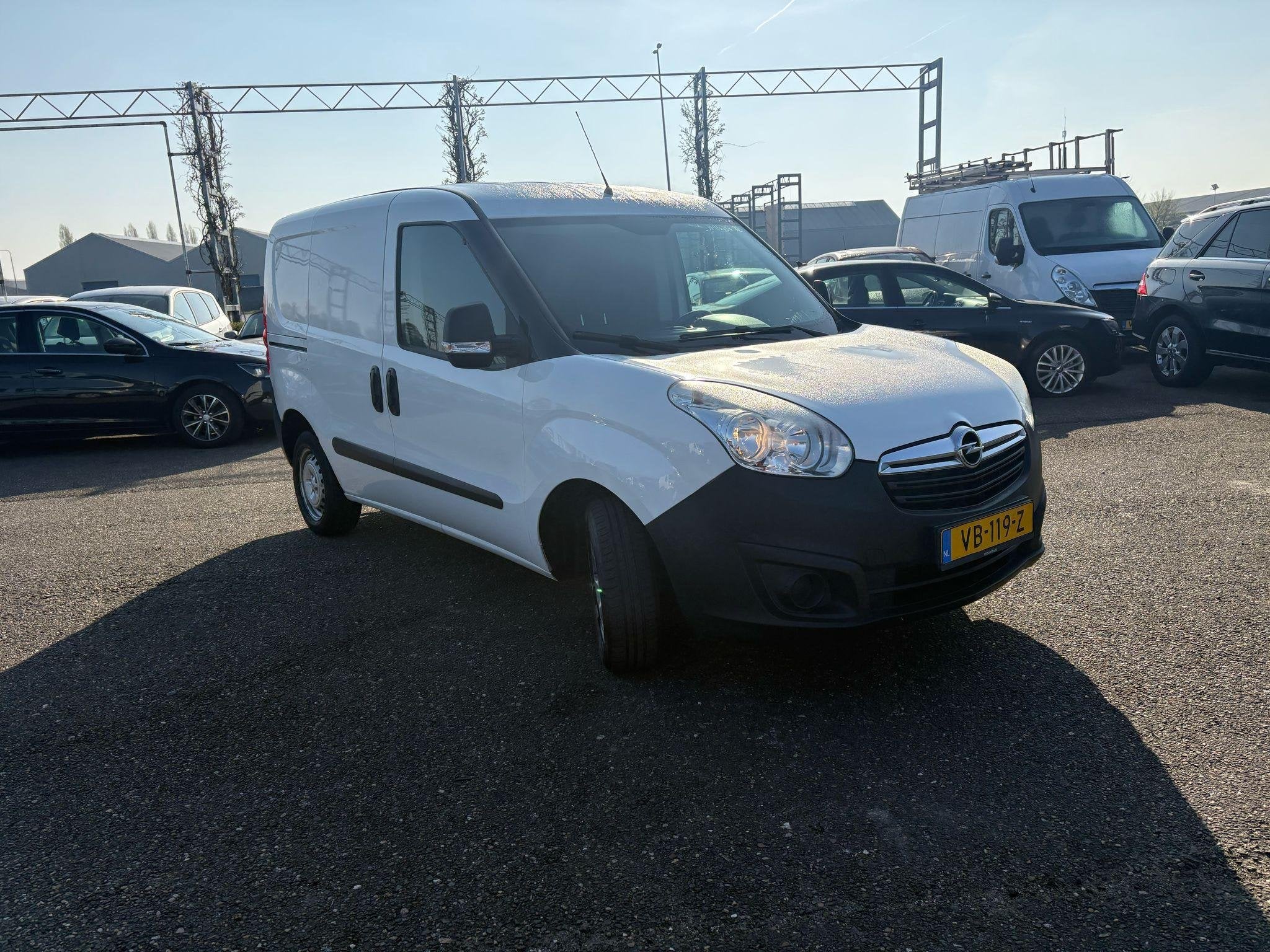 Opel Combo 1.3 CDTi L1H1 ecoFLEX Pdc achter, trekhaak, Auto's, Stof, Gebruikt, 4 cilinders, Wit