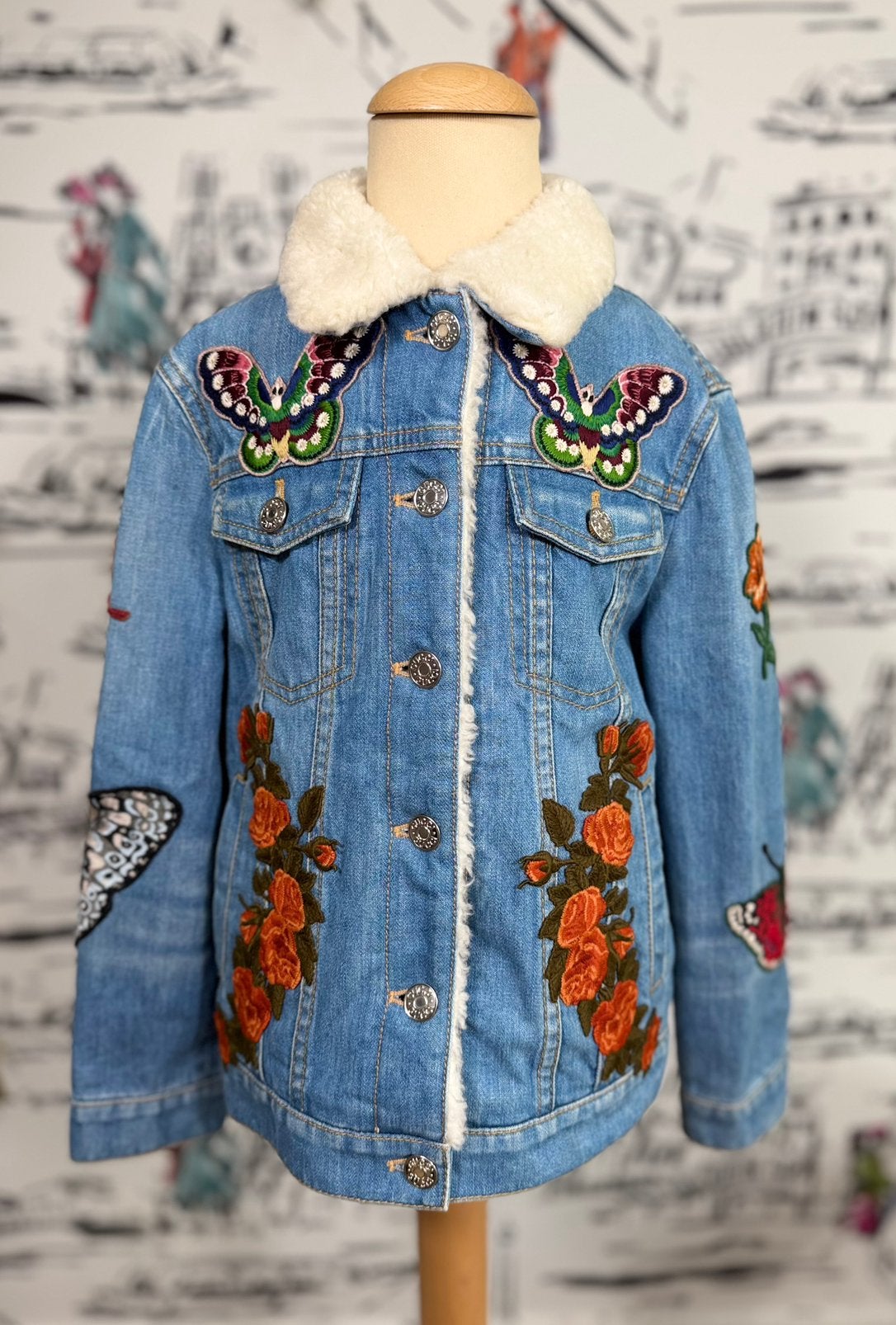 Gucci collectors item Alessandro Michele jas (1.550 euro), Meisje, Gucci EU, Zo goed als nieuw, Gucci