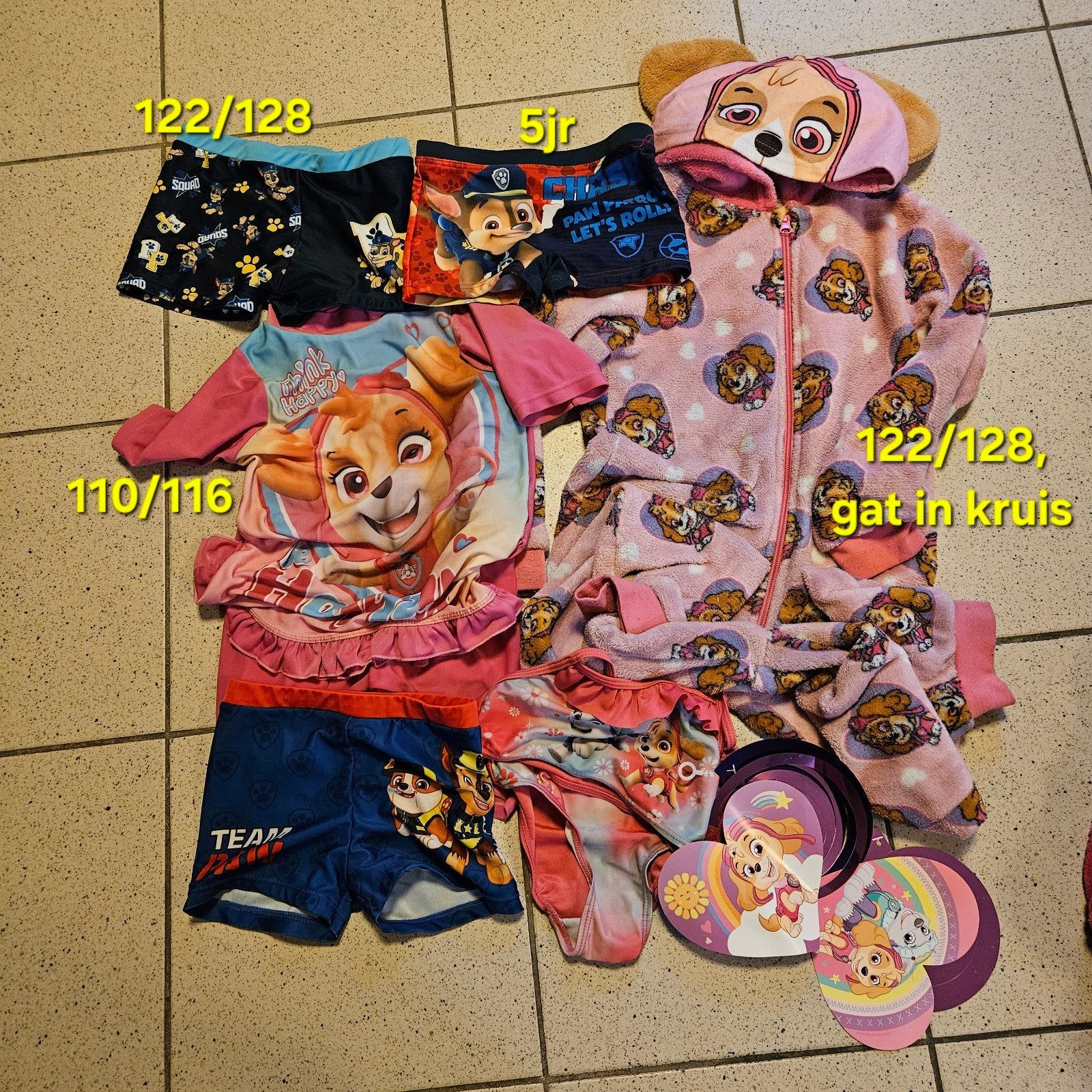 Paw patrol veel spullen, Ophalen, Gebruikt