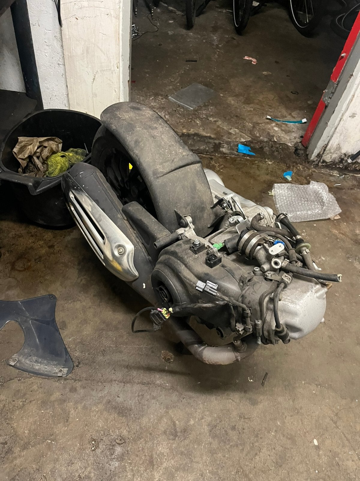 Vespa sprint e5 motorblok, Fietsen en Brommers, Brommeronderdelen | Scooters, Ophalen, Zo goed als nieuw, Blok, Vespa
