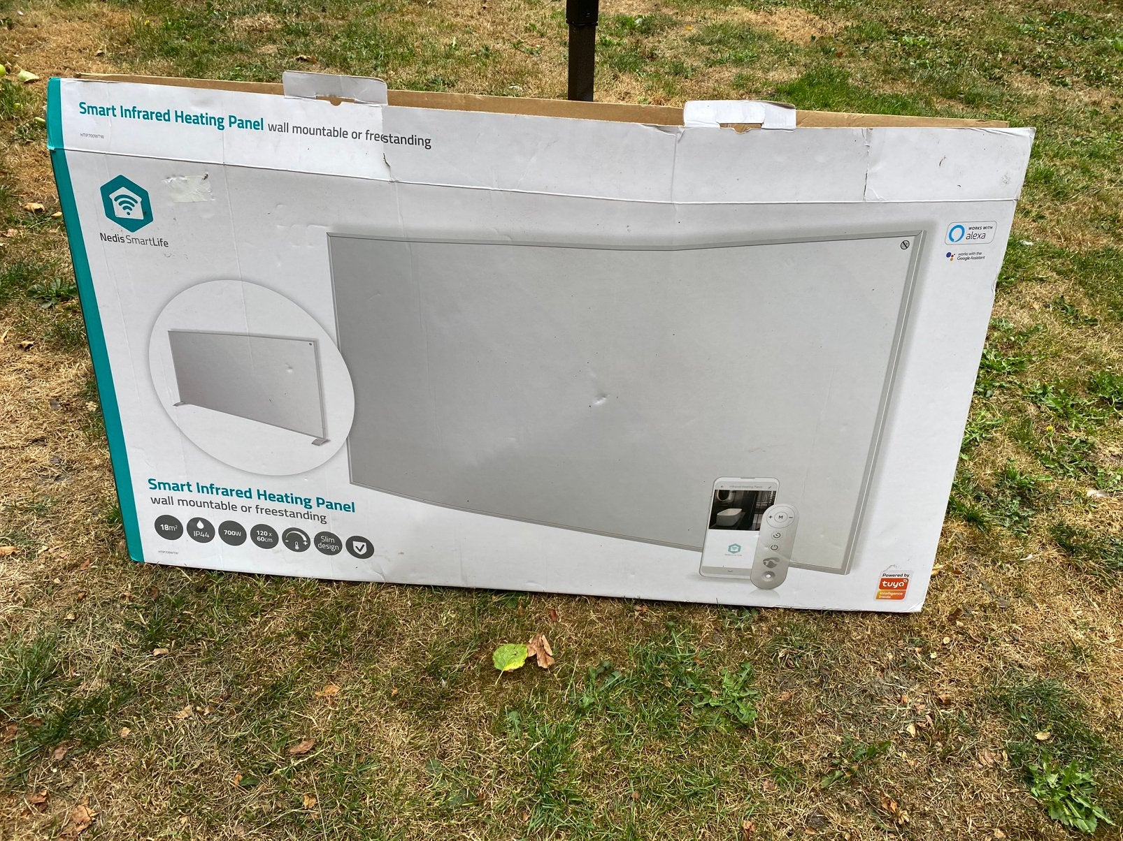 Nedis Infrared Heating Panel, wand of vrijstaande montage, Huis en Inrichting, Kachels, Ophalen, Overige soorten, Elektrisch, Nieuw