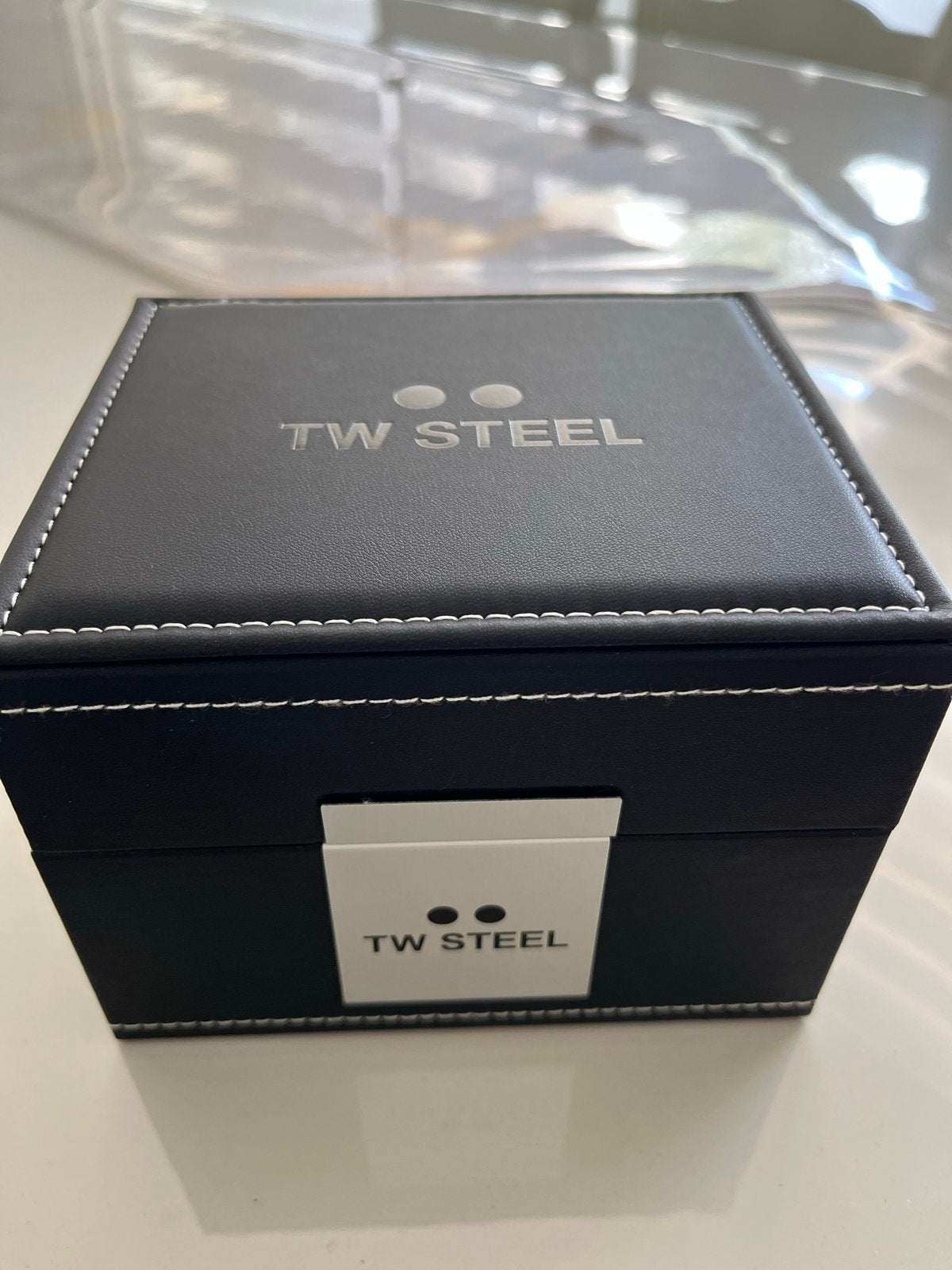 TW Steel MS73 Polshorloge - Nieuw in doos, Overige merken, Leer, Staal, Polshorloge