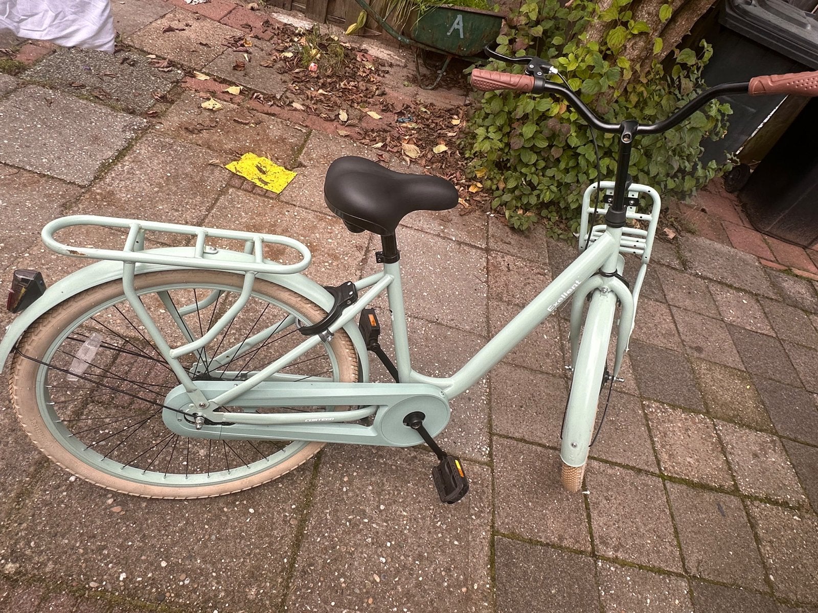 Nieuwe damesfiets - Lichtgroen, met voordrager, Overige merken, Velgrem, Ophalen of Verzenden, Zo goed als nieuw