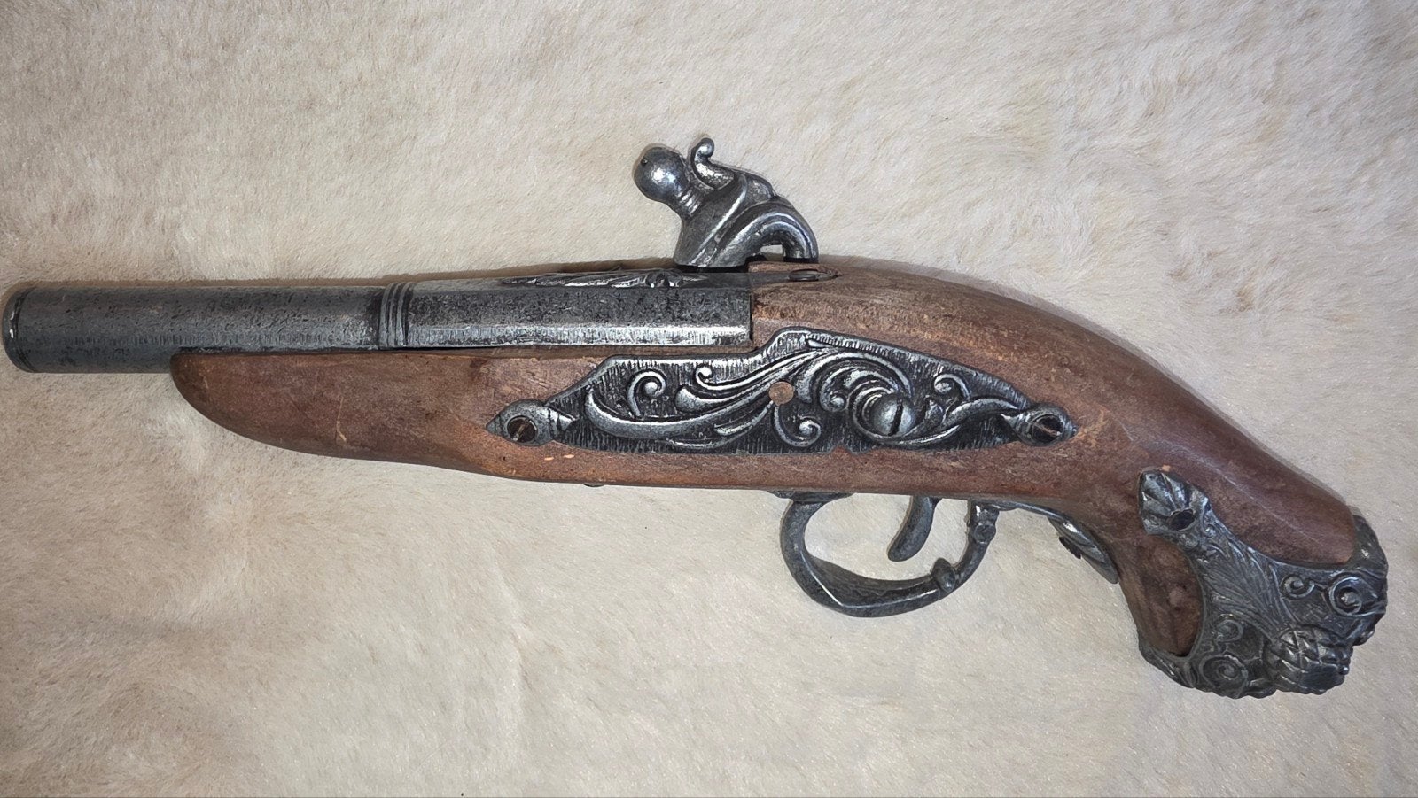 antiek vuursteenpistool, Verzamelen, Militaria | Algemeen, Overige soorten, Overige typen, Overige gebieden, Ophalen of Verzenden