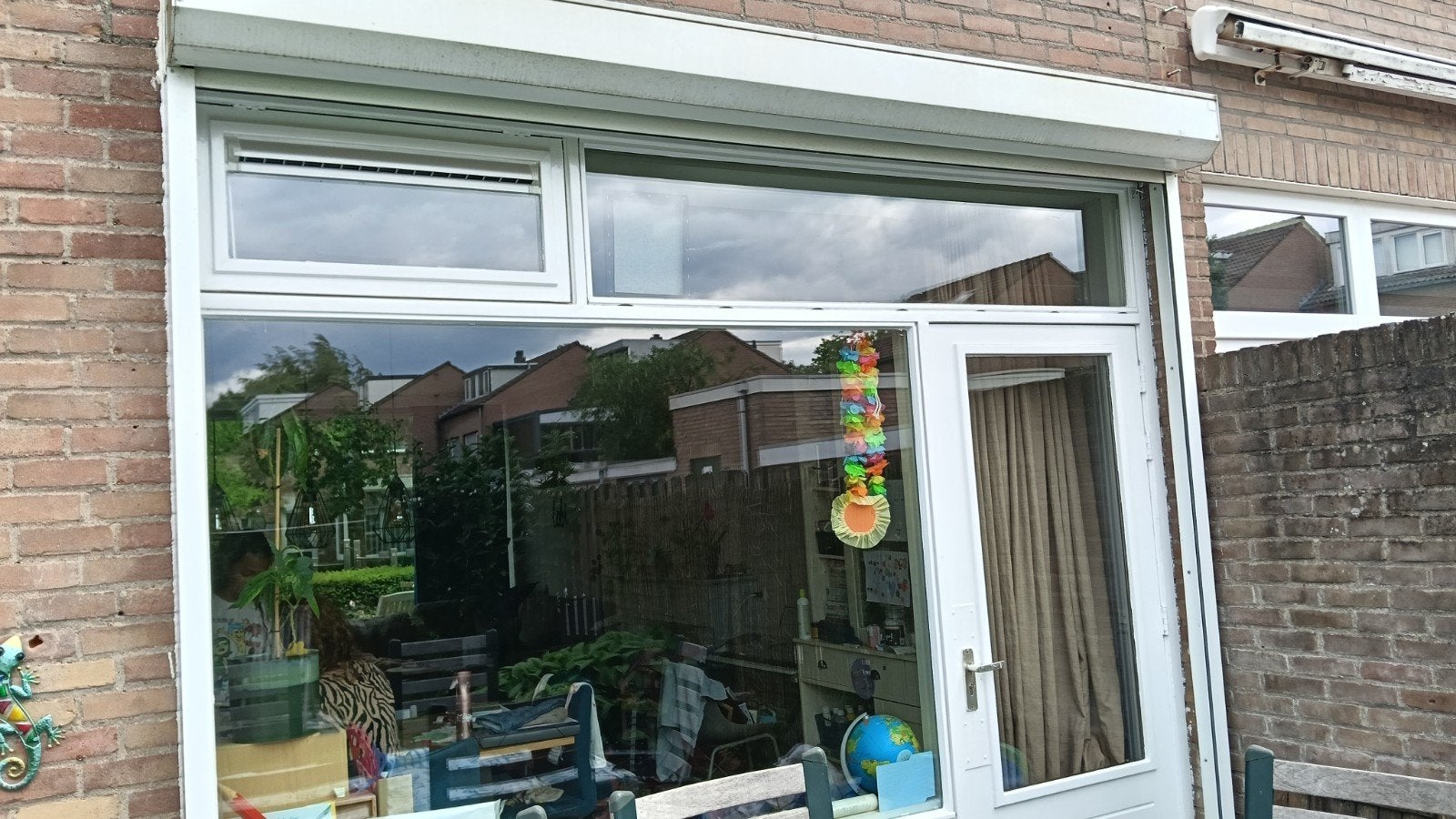 Elektrisch rolluik, Doe-het-zelf en Verbouw, Glas en Ramen, Gevelraam of Ruit, Gebruikt, 160 cm of meer, 160 cm of meer