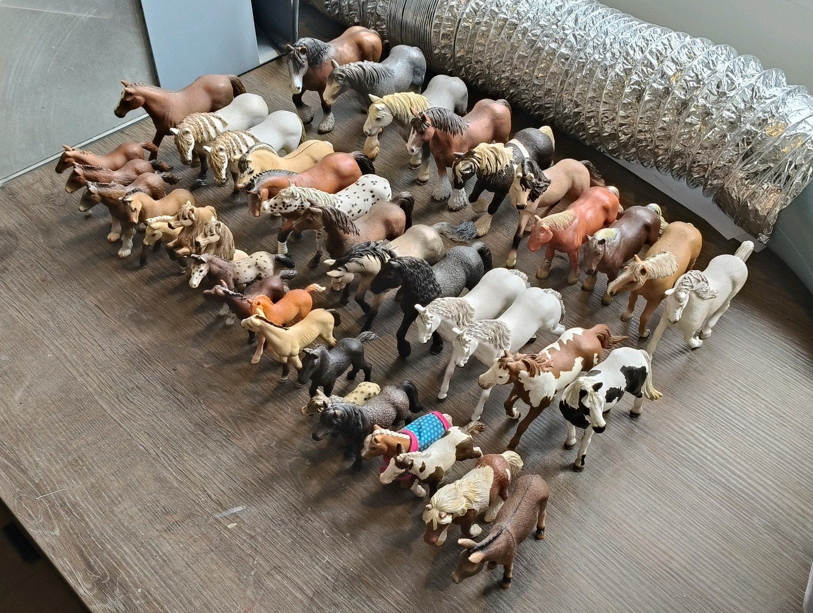 Schleich paarden, Ophalen of Verzenden, Gebruikt, Paard, Beeldje of Figuurtje