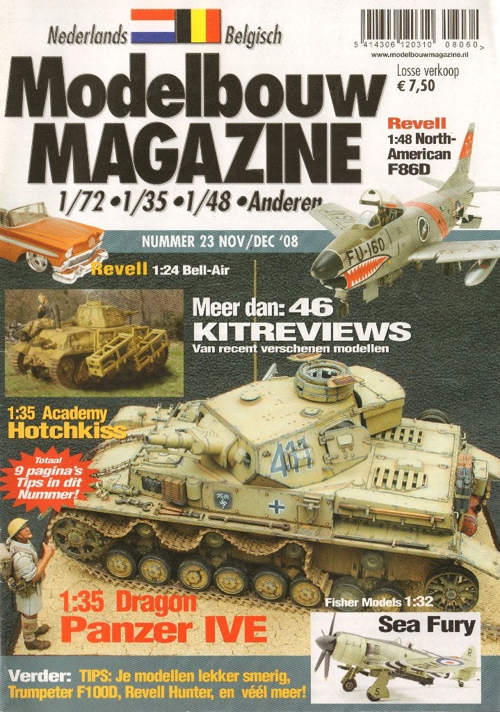 Modelbouw magazine Nr 23, Overige merken, Auto, 1:32 tot 1:50, Nieuw