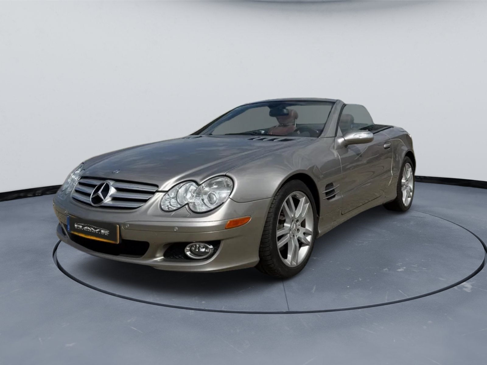 Mercedes-Benz SL 2007 Grijs, Auto's, Mercedes-Benz, Automaat, Achterwielaandrijving, 8 cilinders, Cabriolet