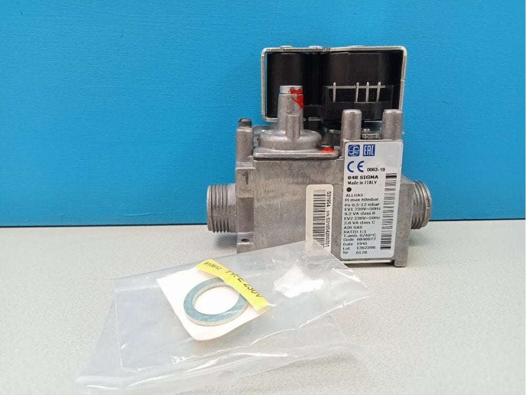 Gasblok Brink B-10 V5.0 848 Sigma SIT 531954, Niet ingevuld, Cv-ketel of Combi-ketel, Niet ingevuld, Nieuw