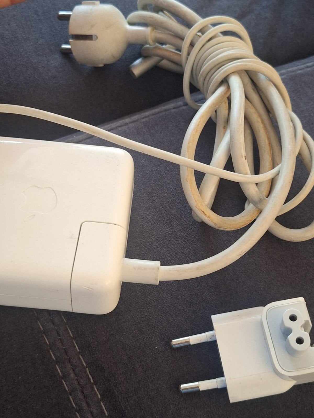Apple A1344 60W MagSafe Oplader voor MacBook, Computers en Software, Laptop-opladers, Ophalen of Verzenden, Gebruikt, Apple