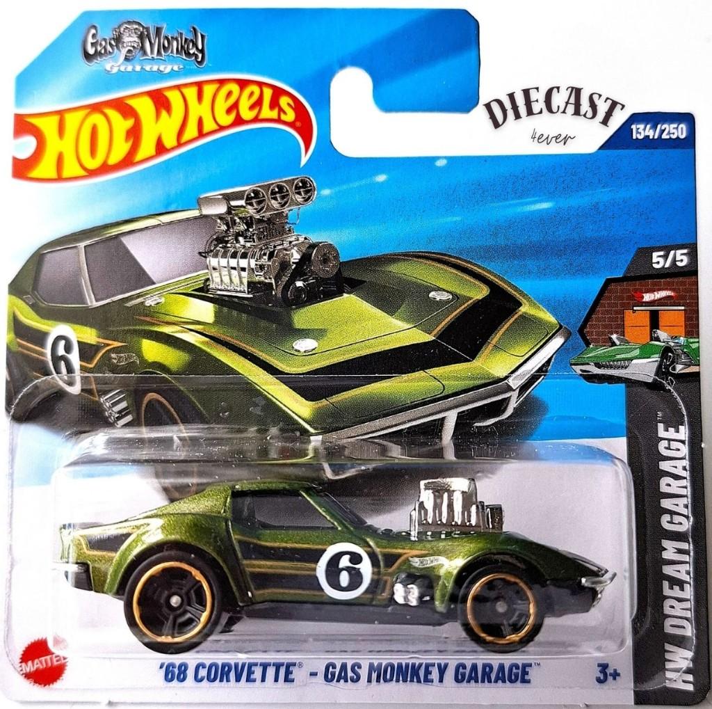 Hot Wheels '68 Corvette Gas Monkey Garage , Spectraflame, Ophalen, Nieuw, Auto