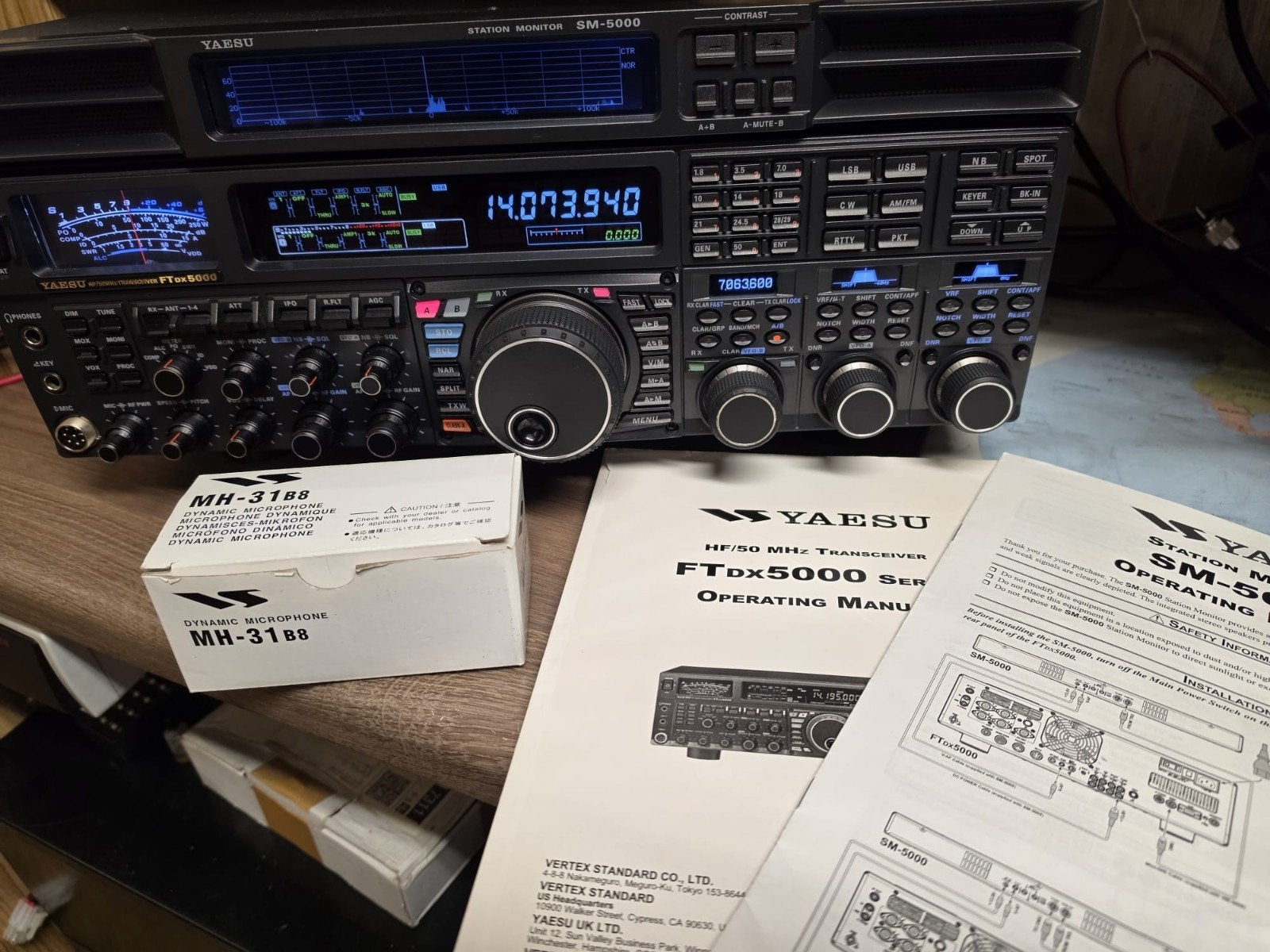 Yaesu FTDX 5000 mp, Ophalen, Zo goed als nieuw, Zender en Ontvanger