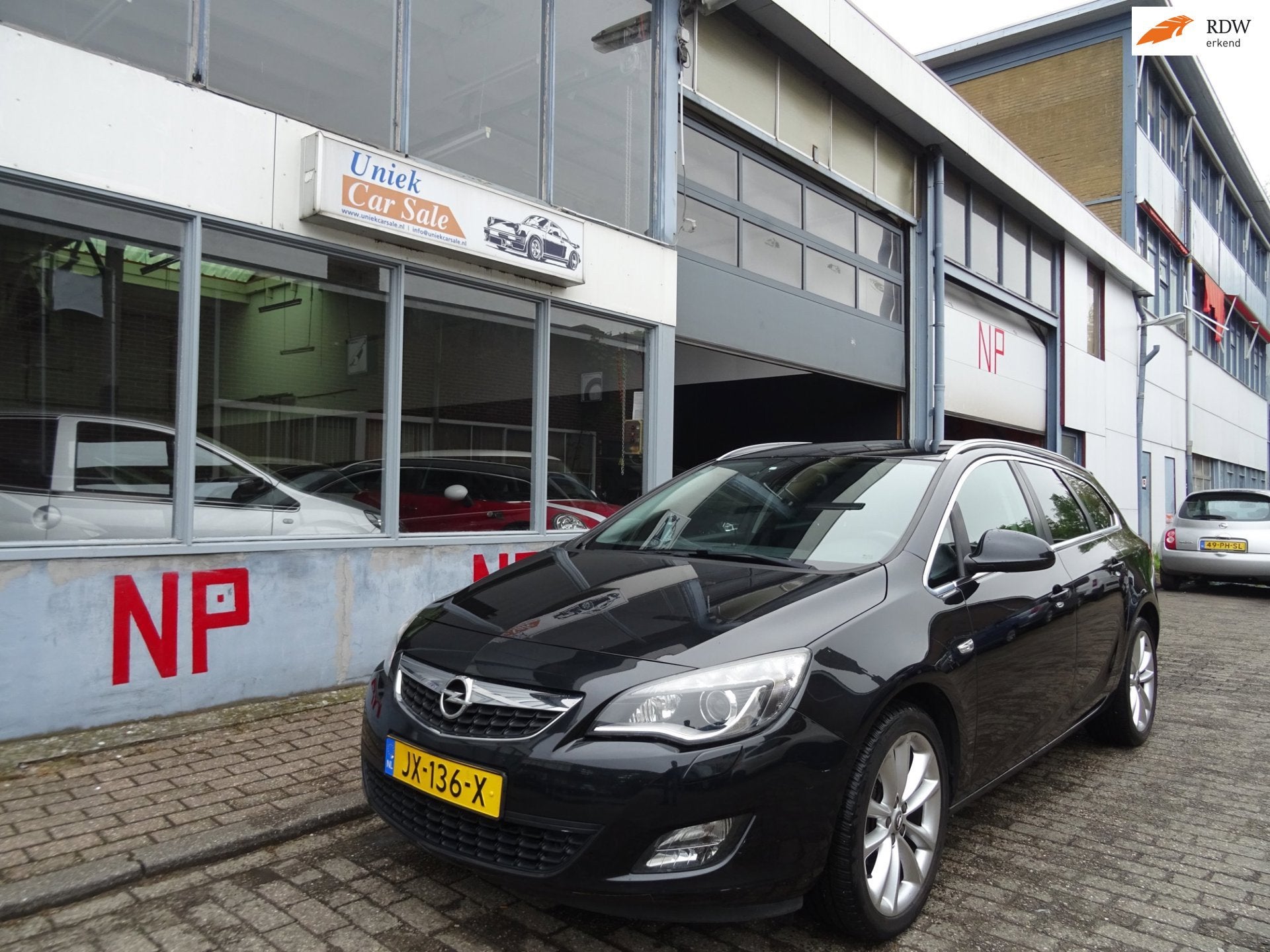 Opel Astra Sports Tourer 1.4 Turbo Sport, Voorwielaandrijving, Euro 5, Gebruikt, Parkeersensor