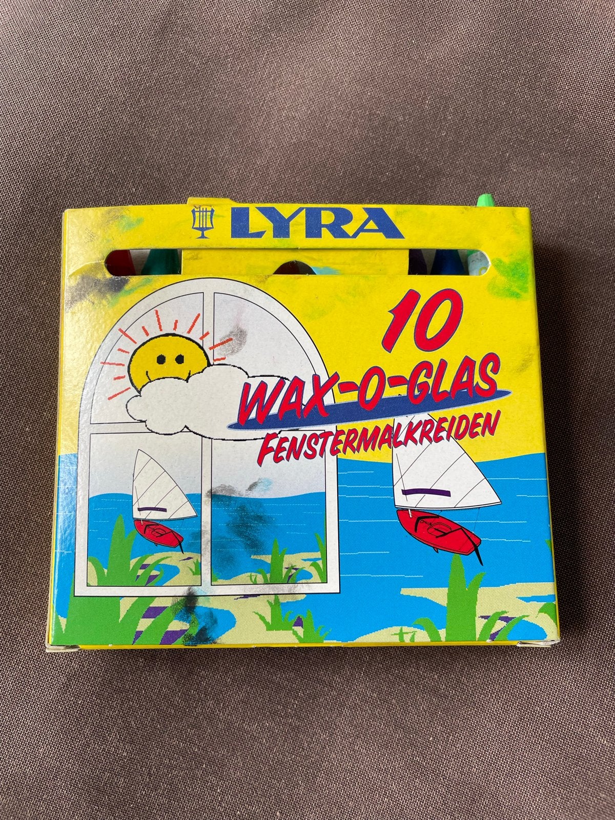 Lyra Wax-O-Glas - Raamkrijtjes - Ongebruikt, Verzenden, Nieuw, Meerkleurig, Overige materialen