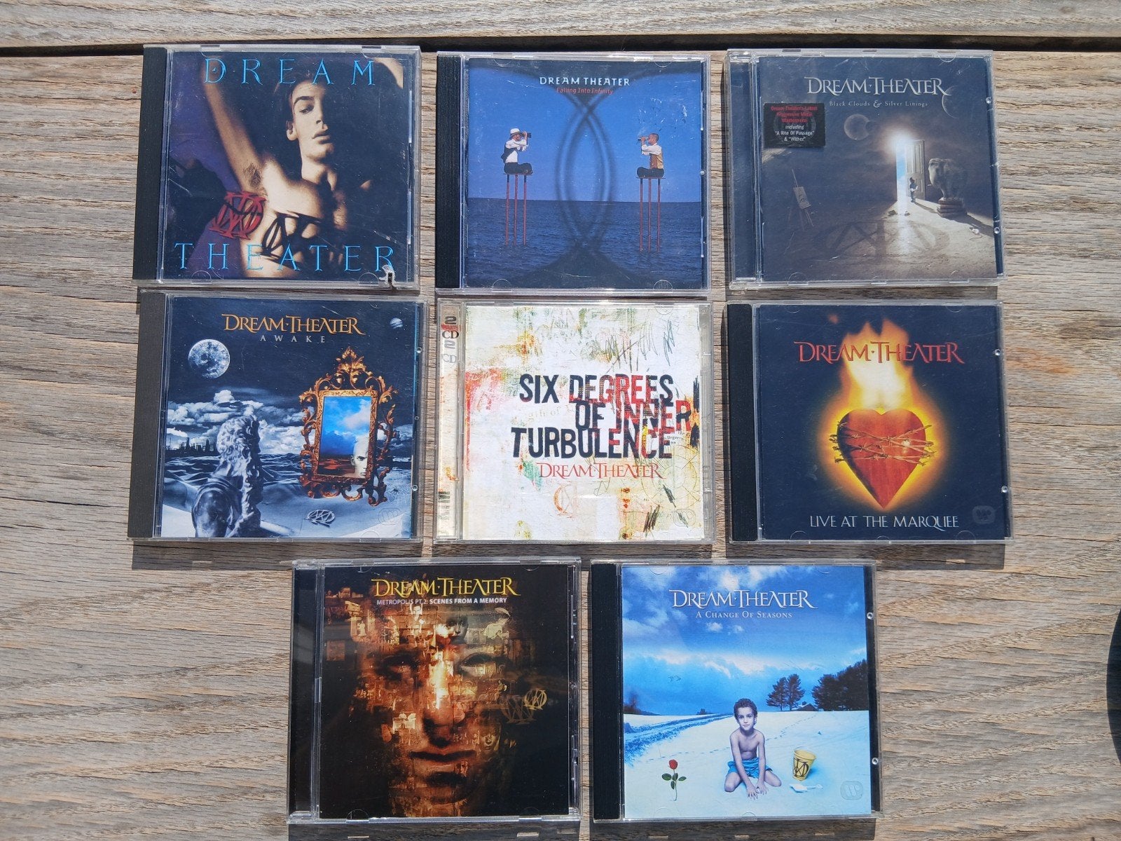 Dream Theater - Falling Awake Six degrees Live Scenes season, Ophalen of Verzenden, Gebruikt, Progressive Rock, Album