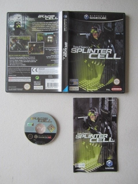Splintercell Splinter Cell Nintendo Gamecube, Spelcomputers en Games, Avontuur en Actie, Vanaf 18 jaar, 1 speler, Ophalen of Verzenden