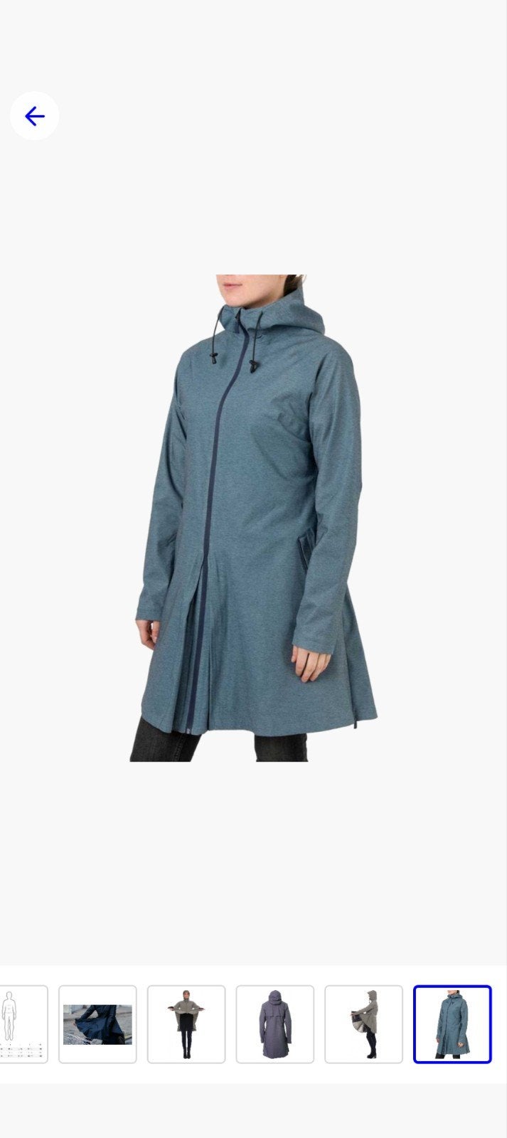 AGU SEQ Regenjas Urban Outdoor Dames - Maat M - Nieuw, Maat 38/40 (M), Blauw, Nieuw, Ophalen of Verzenden