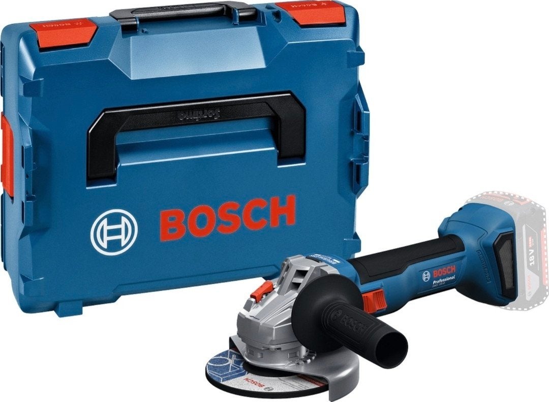 Bosch Professional GWS 18V-8 Accuslijper 125 mm, Haakse handslijpmachine, Nieuw, Robert Bosch Power Tools GmbH, Max-Lang-Straße 40-46, 70771 Leinfelden-Echterdingen, Duitsland