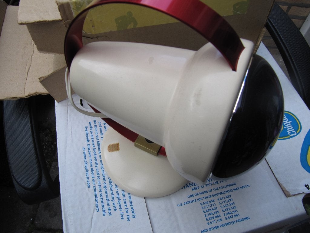 Vintage Infraphil rode lamp, Ophalen of Verzenden