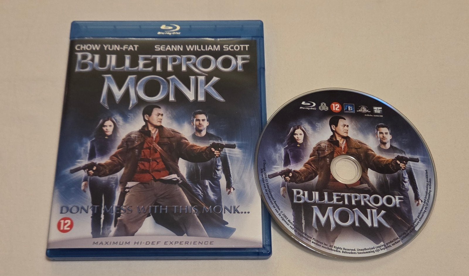 Bulletproof Monk/Actie/Martial-Arts/Blu-ray, Ophalen of Verzenden, Zo goed als nieuw, Actie