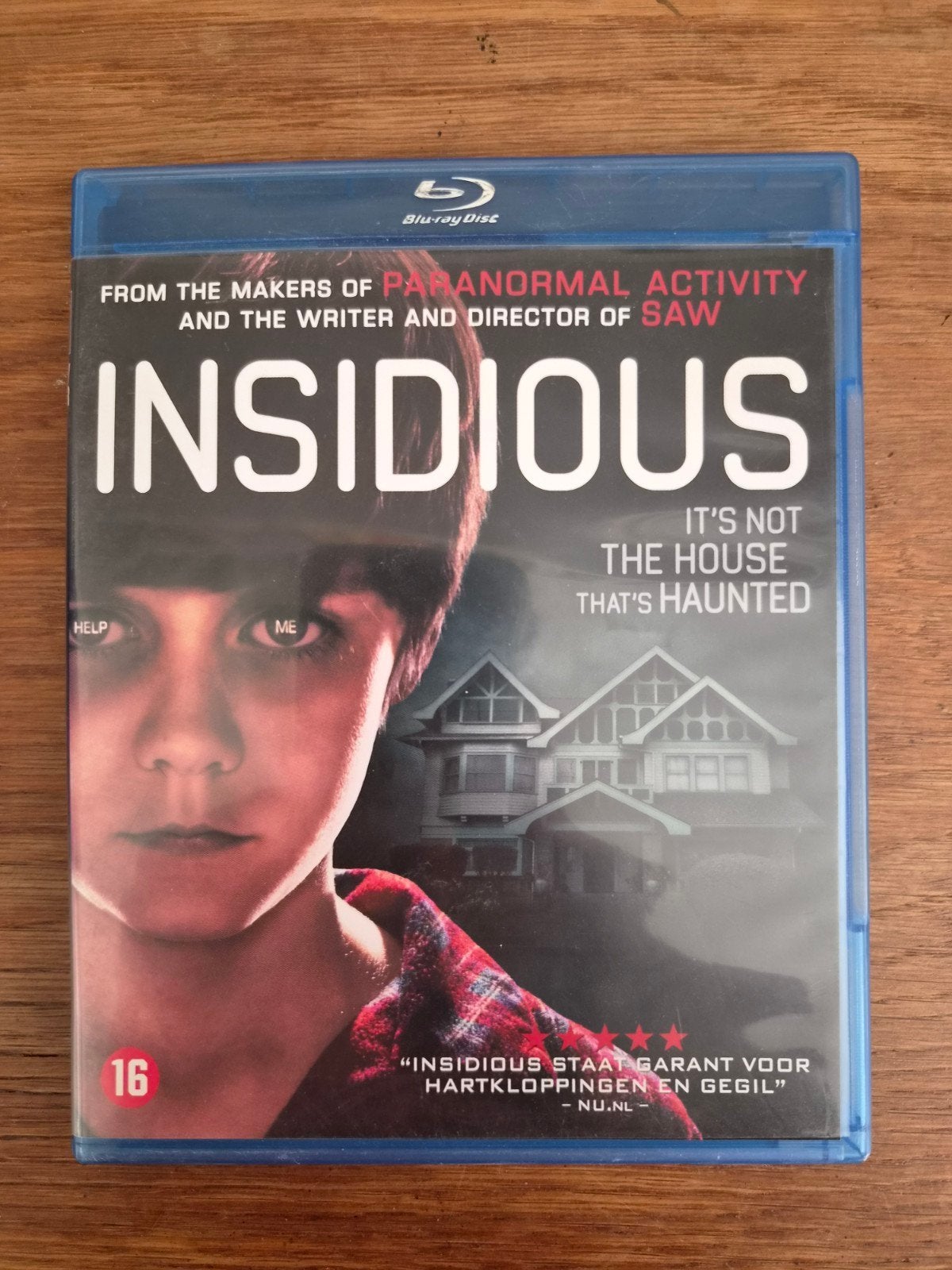 Insidious Blu-ray - Spannende Horrorfilm, Cd's en Dvd's, Dvd's | Horror, Vanaf 16 jaar, Nederlands, Ophalen of Verzenden, Horror-komedie