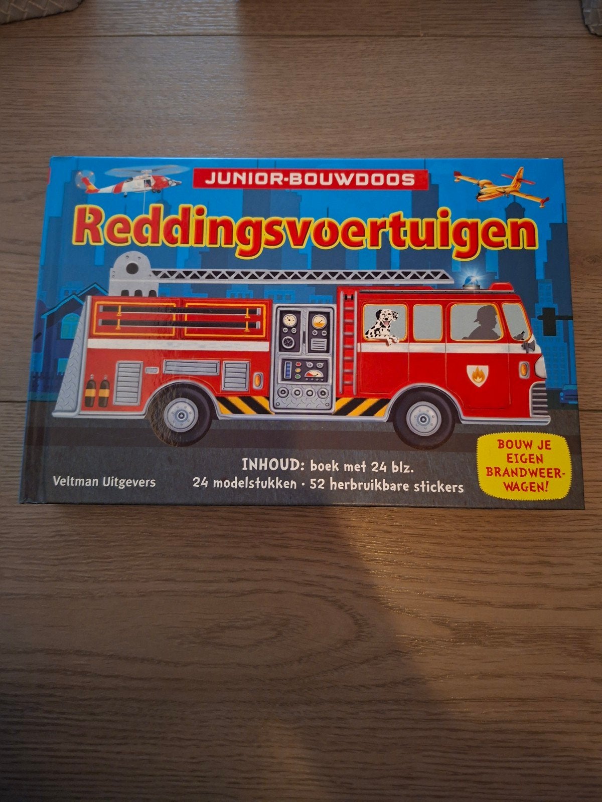 Junior-Bouwdoos Reddingsvoertuigen Brandweerwagen, Ophalen of Verzenden, Gebruikt, Knutselen