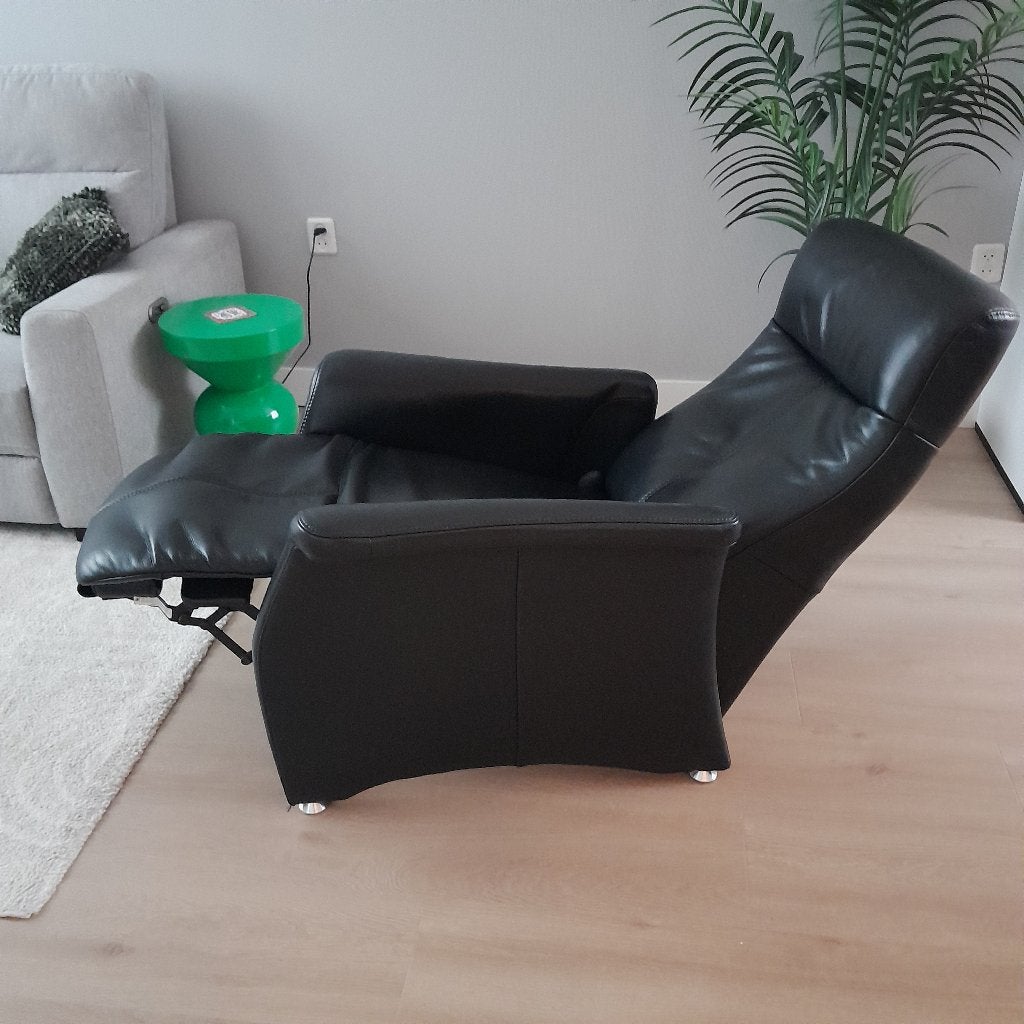 Relax stoel, Ophalen, Gebruikt, 50 tot 75 cm, Leer
