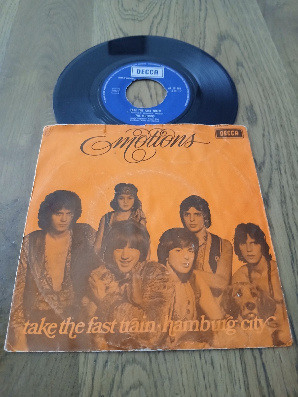 VINYL SINGLE   THE MOTIONS   1968, Verzenden, Zo goed als nieuw