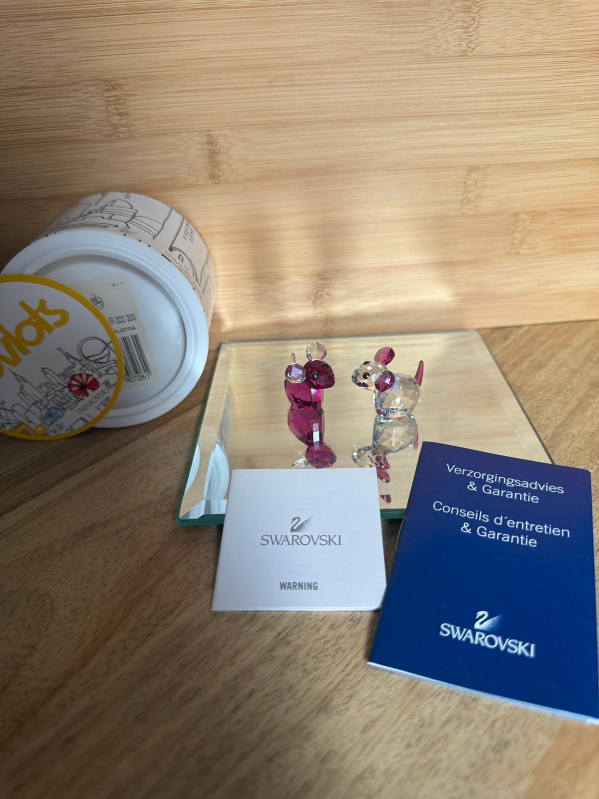 Swarovski muizen, Ophalen of Verzenden, Nieuw, Figuurtje