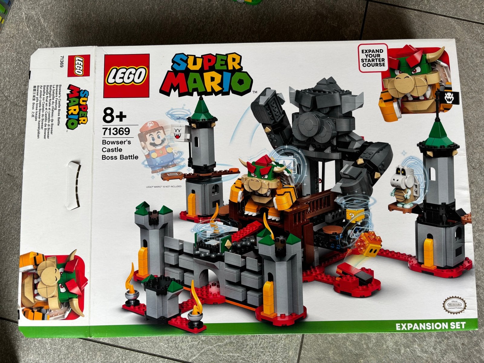 Lego Super Mario 71369 Bowser's Kasteel Boss Battle, Ophalen, Gebruikt, Overige merken