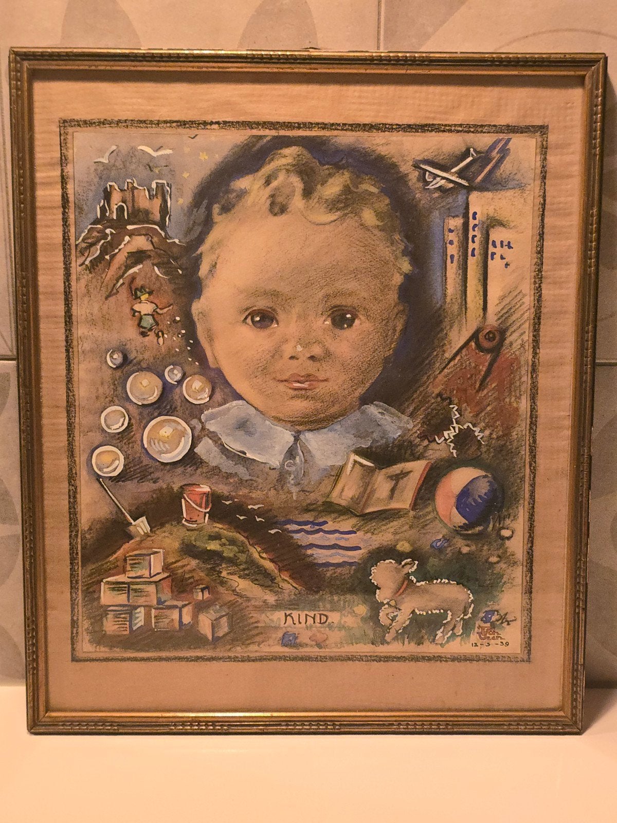 1930S antieke schilderij van een Kind door Ton Veen €39

Ton, Antiek en Kunst, Ophalen of Verzenden, Achter glas