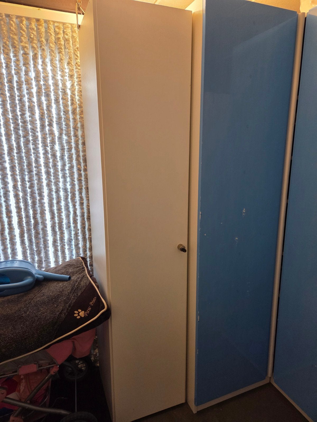 Leg kast/ voorraadkast, 195 hoog, 40 diep, Ophalen, Met plank(en), Minder dan 50 cm, Gebruikt