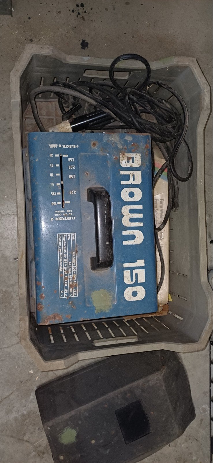 Brown 150 Elektrode Lasapparaat met toebehoren, Ophalen, Gebruikt, Minder dan 150 ampère, Elektroden