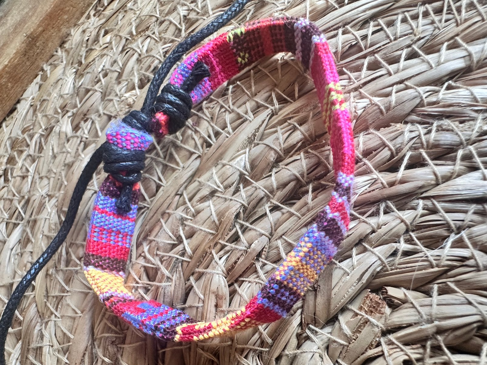 Boho armband / woven bracelet / multilayer / surflife, Ophalen of Verzenden, Zo goed als nieuw