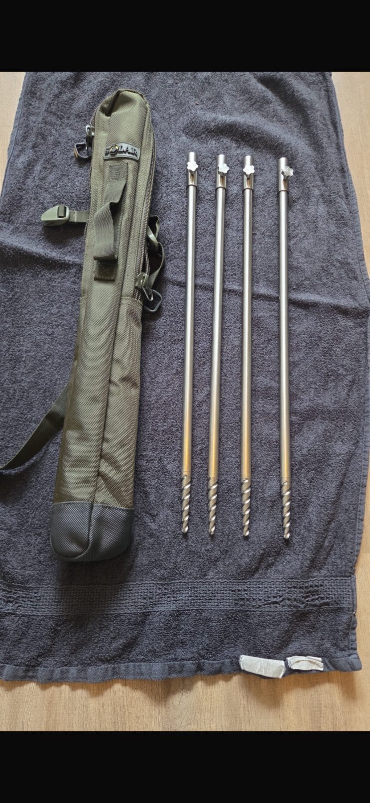 Summit Tackle D-Bit Bankstick - Stainless aqau fox solar bb, Watersport en Boten, Ophalen of Verzenden, Zo goed als nieuw, Overige typen