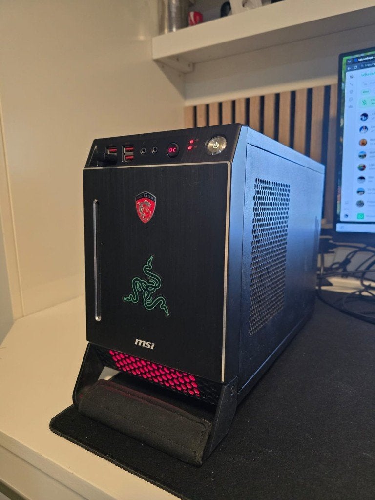 MSI Nightblade (Z87) Compacte Game PC, 1 speler, Ophalen of Verzenden, Gebruikt, Eén computer