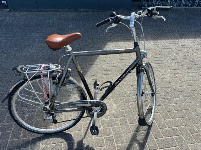Erg nette Gazelle herenfiets, Ophalen, Gebruikt, Velgrem, Versnellingen