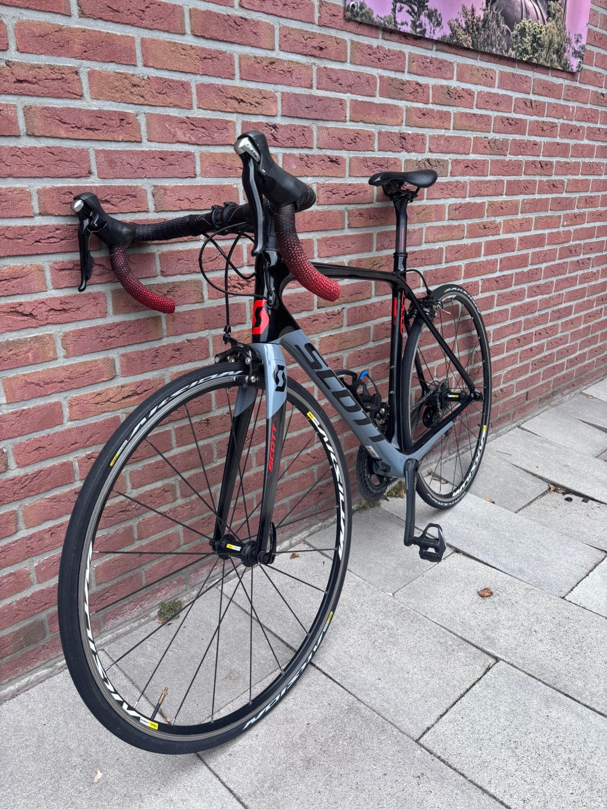 Scott Addict 20 carbon – Maat 54, 28 inch, Gebruikt, Carbon, Meer dan 20 versnellingen