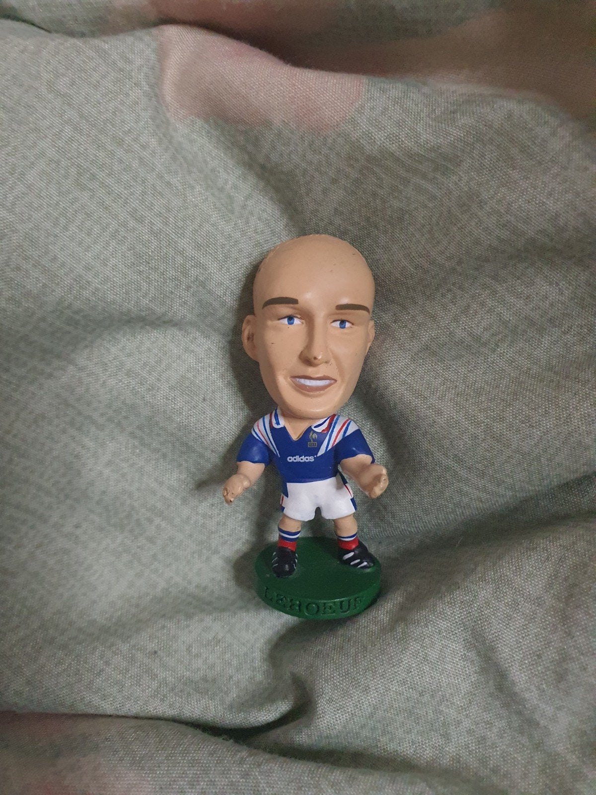 Corinthian LeBoeuf Frankrijk 1998 Voetbal Bobblehead, Verzamelen, Poppetjes en Figuurtjes, Verzenden