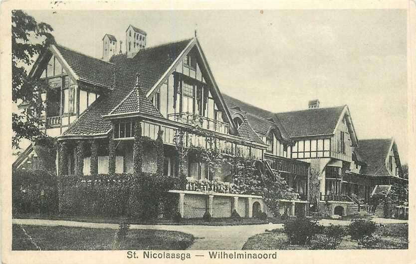 380-780-019 St Nicolaasga Wilhelminaoord, Verzenden, Voor 1920, Friesland