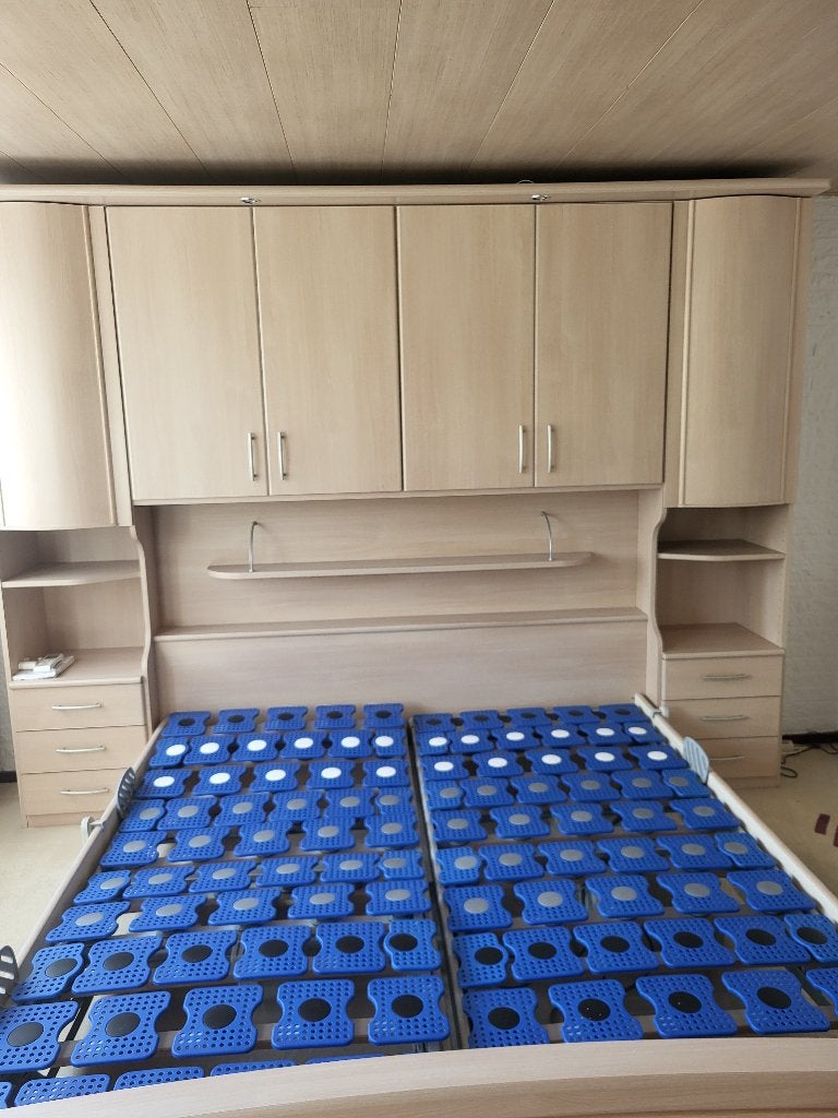 Bedmeubel gratis, Huis en Inrichting, Slaapkamer | Bedden, Ophalen, Gebruikt, Bruin, Tweepersoons